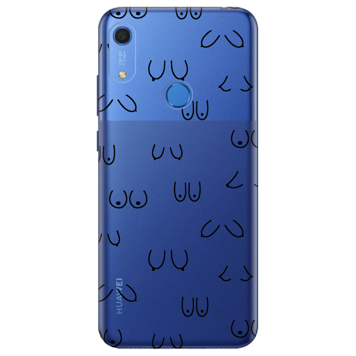 Чохол для Huawei Y6s Лінія тіла - фото 1 - Чохли для телефонів