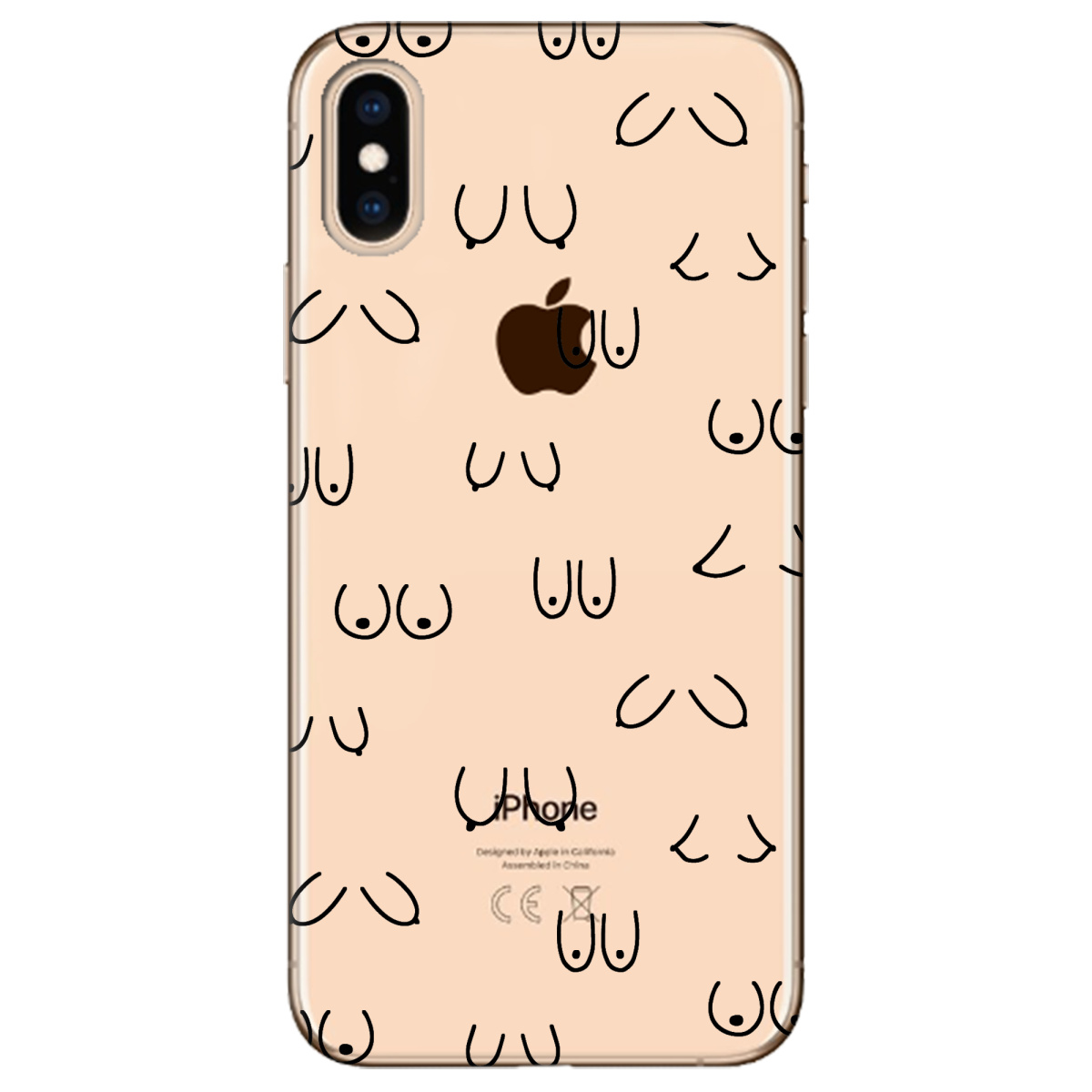 Чохол для Apple iPhone XS Max Лінія тіла - фото 1 Чохол для Apple iPhone XS Max Лінія тіла - фото 1 - Чохли для телефонів