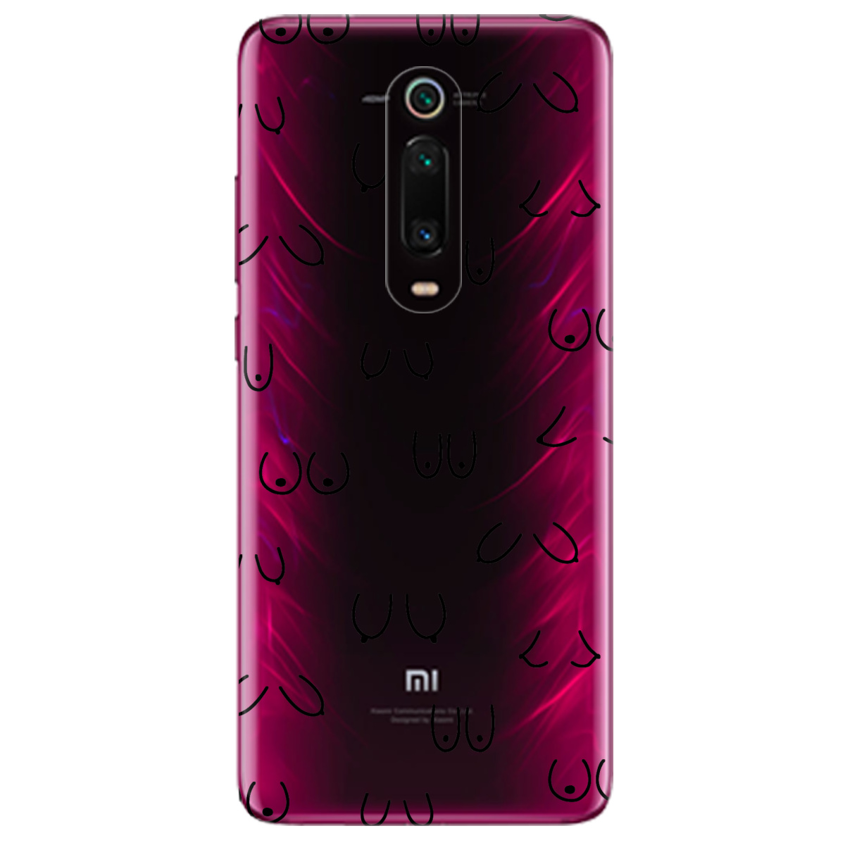 Чехол для Xiaomi Mi 9T Лінія тіла - фото 1 - Чехлы для телефонов
