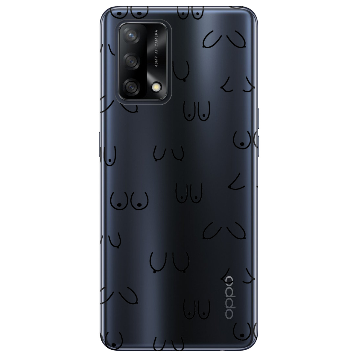 Чохол для Oppo A74 4G Лінія тіла - фото 1 - Чохли для телефонів