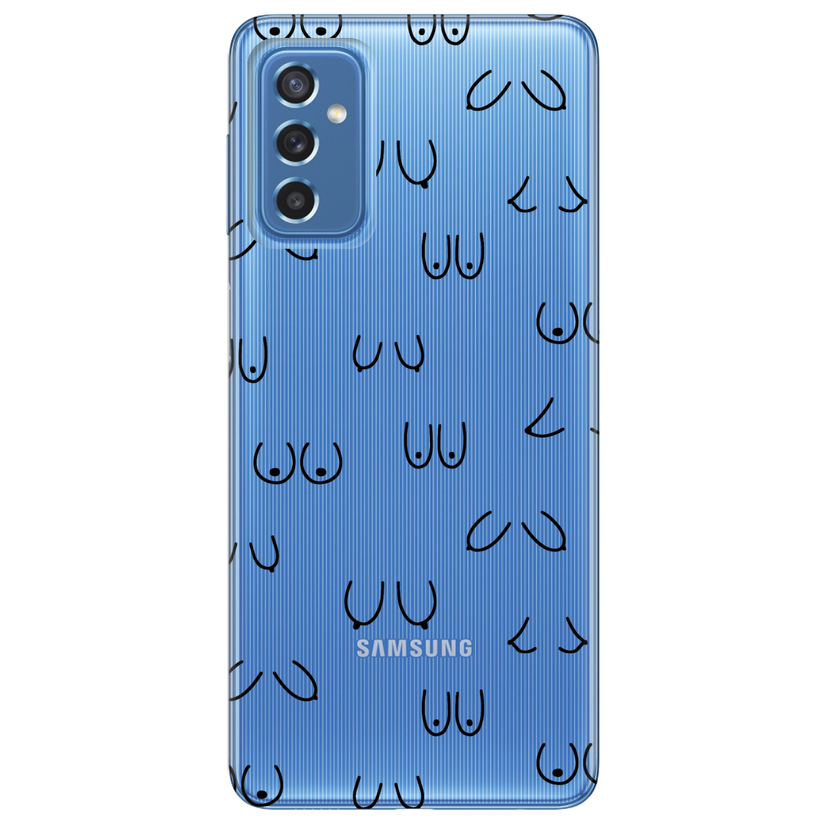 Чохол для Samsung Galaxy M52 Лінія тіла - фото 1 - Чохли для телефонів