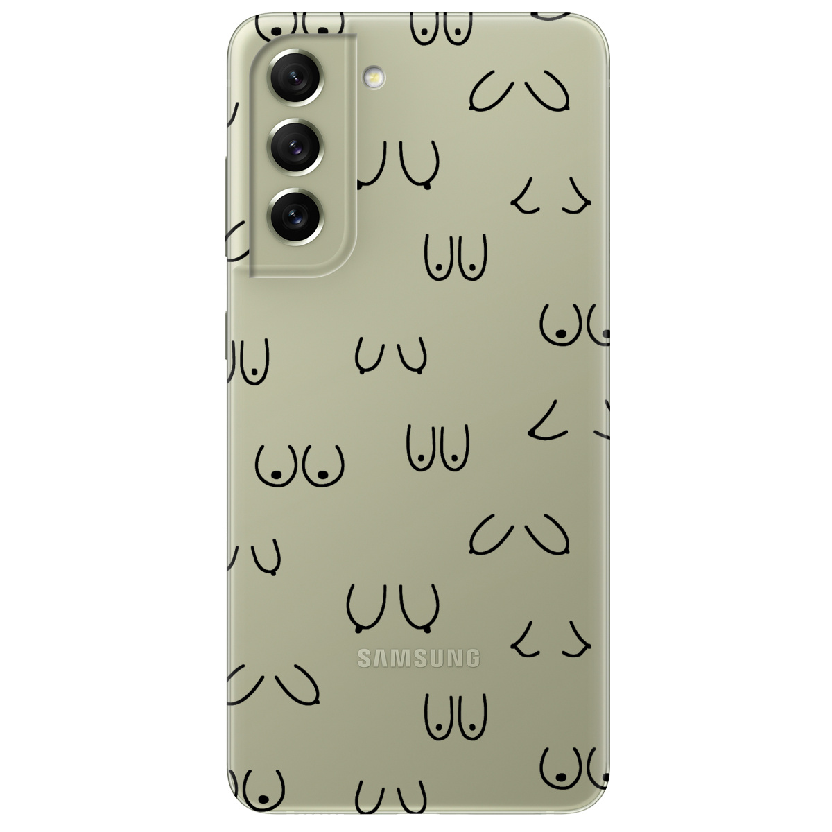 Чехол для Samsung Galaxy S21 FE Лінія тіла - фото 1 - Чехлы для телефонов