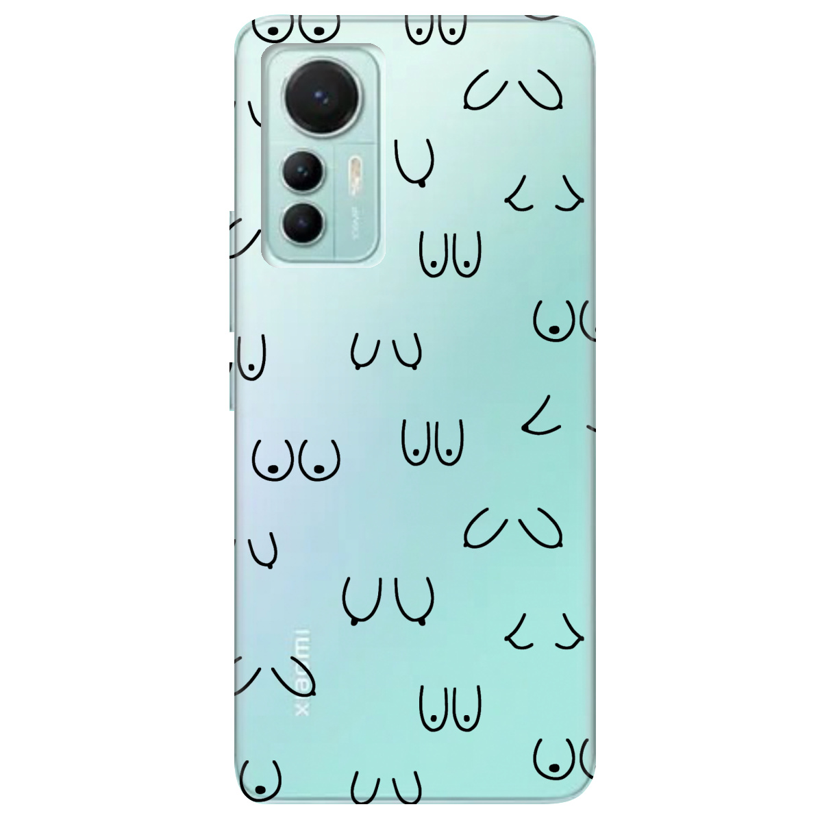 Чохол для Xiaomi 12 Lite Лінія тіла - фото 1 - Чохли для телефонів