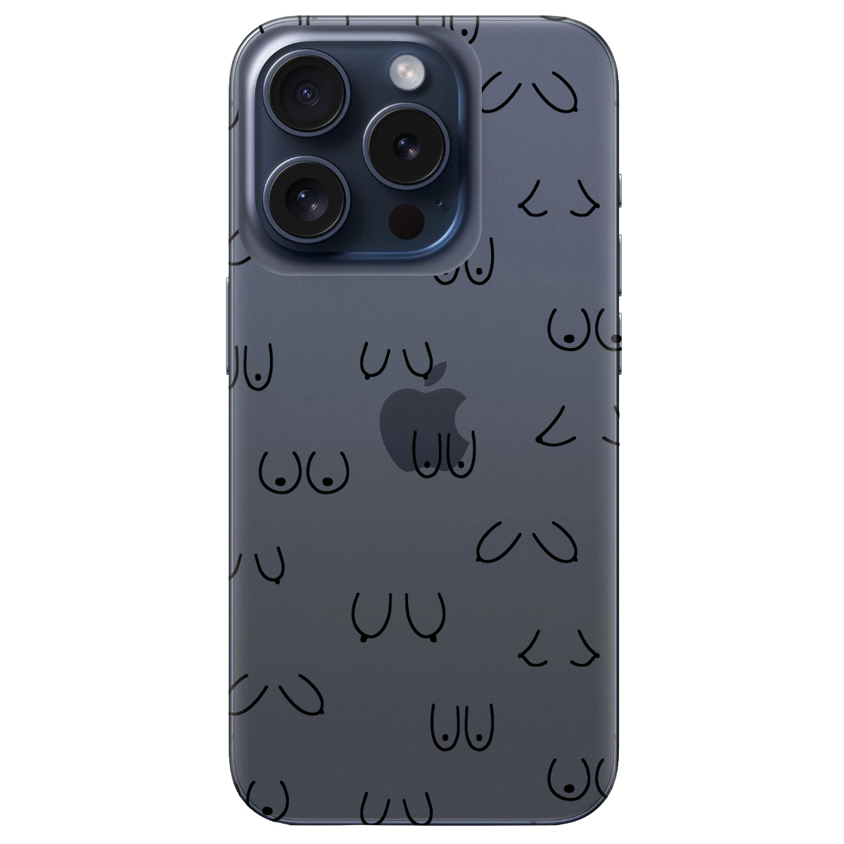 Чохол для Apple iPhone 15 Pro Лінія тіла - фото 1 Чохол для Apple iPhone 15 Pro Лінія тіла - фото 1 - Чохли для телефонів