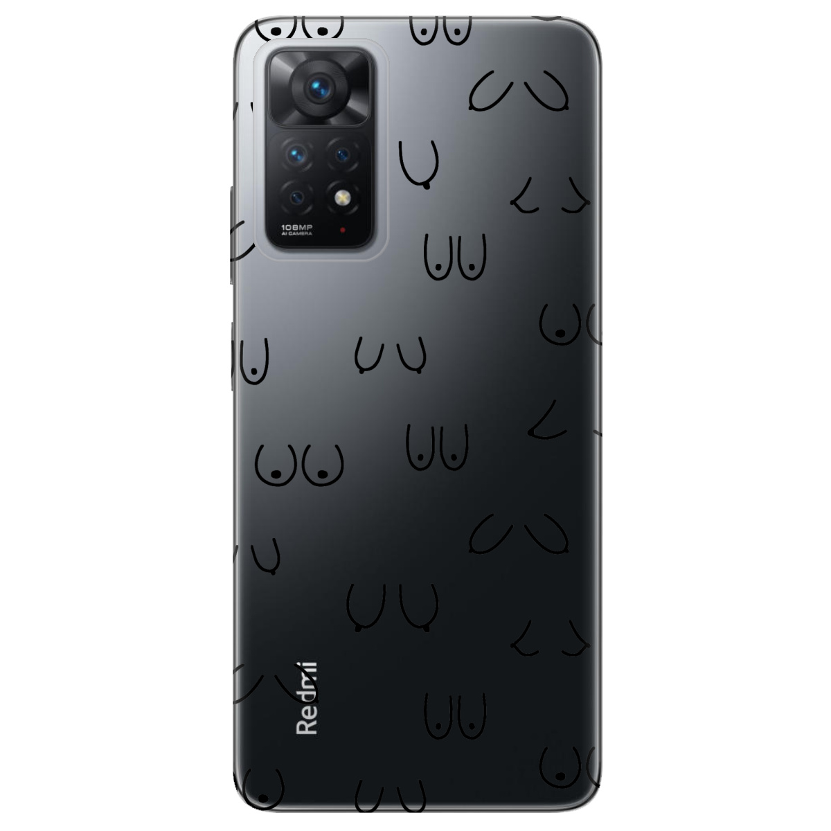 Чехол для Xiaomi Redmi Note 12 Pro 4G Лінія тіла - фото 1 Чехол для Xiaomi Redmi Note 12 Pro 4G Лінія тіла - фото 1 - Чехлы для телефонов