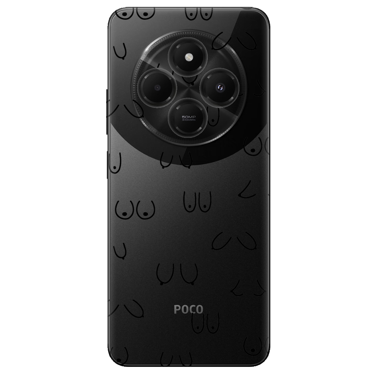 Чохол для Xiaomi Poco C75 Лінія тіла - фото 1 - Чохли для телефонів