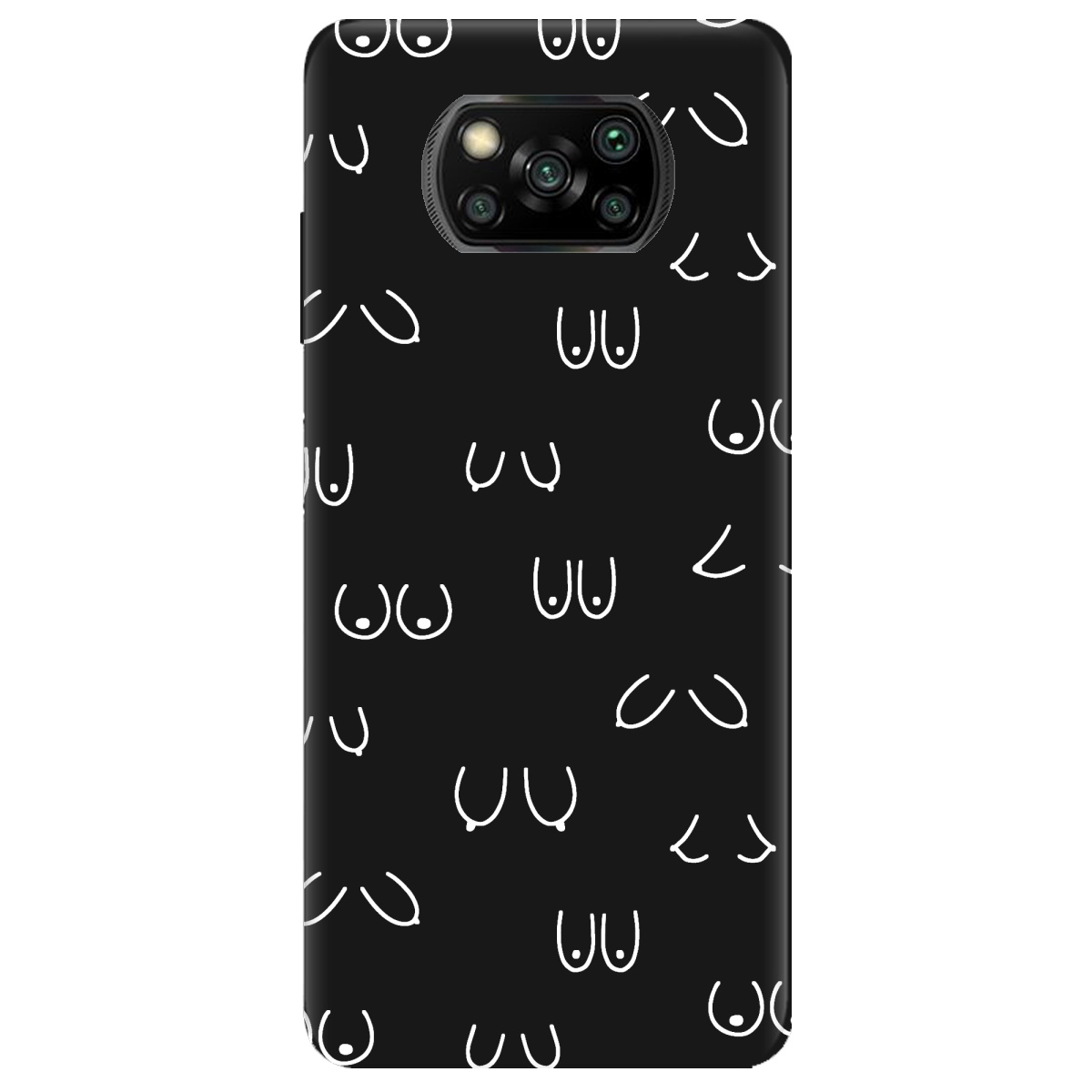 Чехол для Xiaomi Poco X3 Pro черный матовый soft touch Мова тіла - фото 1 Чехол для Xiaomi Poco X3 Pro черный матовый soft touch Мова тіла - фото 1 - Чехлы для телефонов