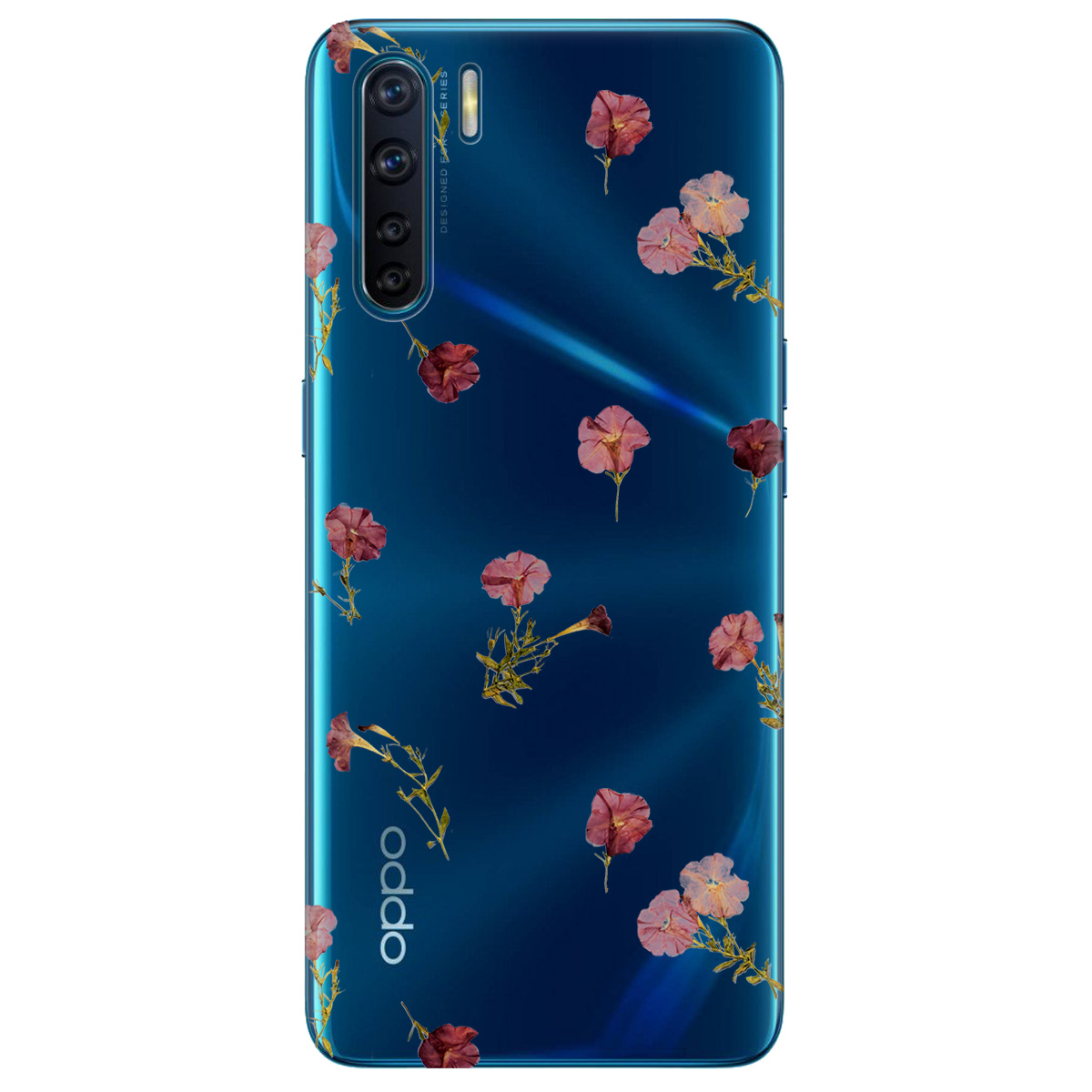 Чехол для Oppo Reno 3 Розсип ніжності - фото 1 - Чехлы для телефонов
