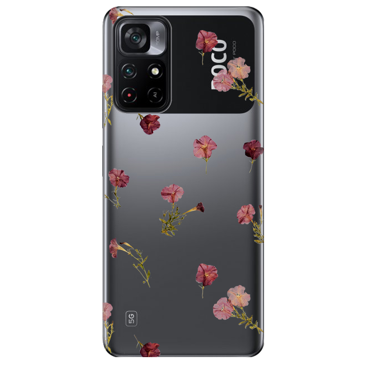 Чехол для Xiaomi Poco M4 Pro 5G Розсип ніжності - фото 1 - Чехлы для телефонов