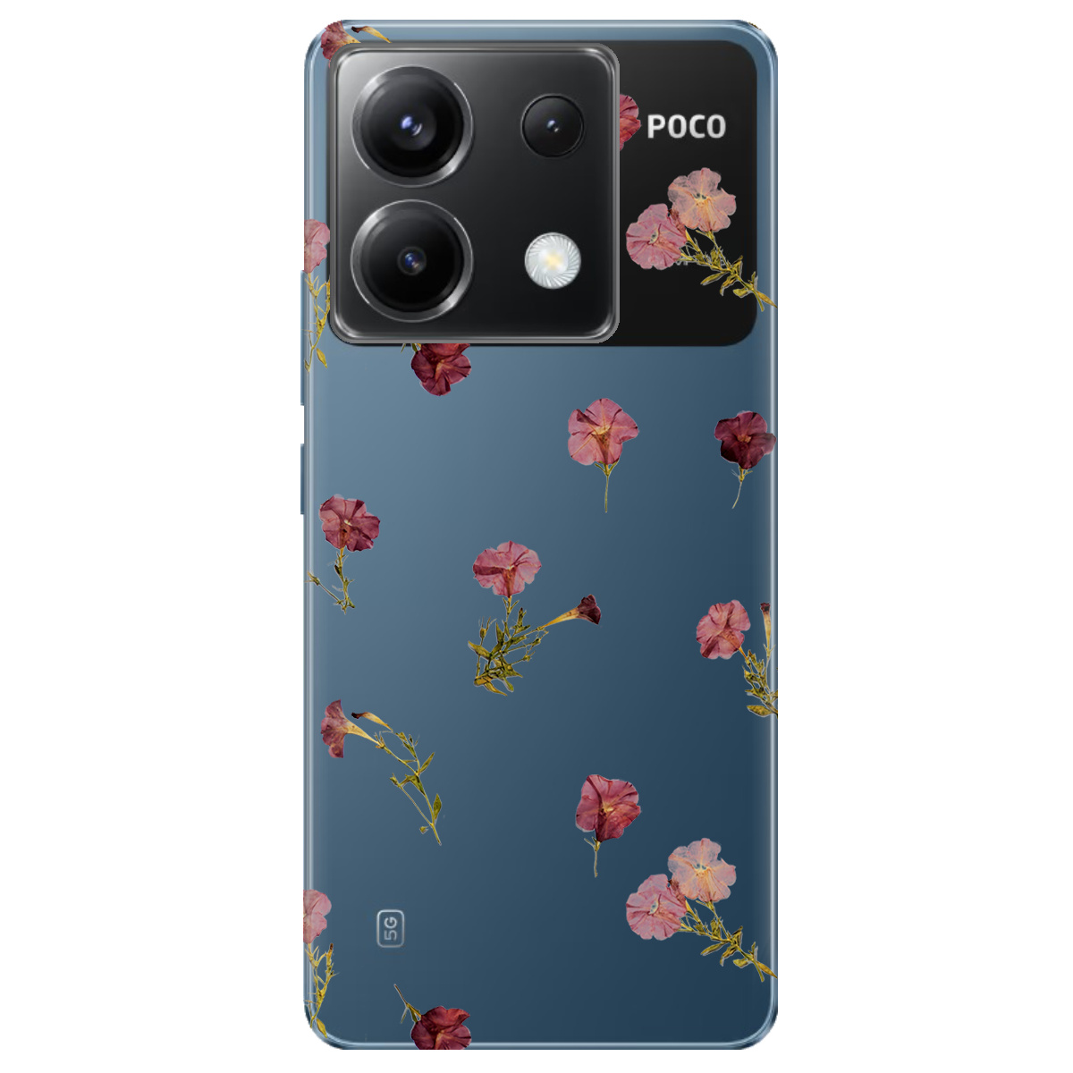 Чехол для Xiaomi Poco X6 Розсип ніжності - фото 1 - Чехлы для телефонов