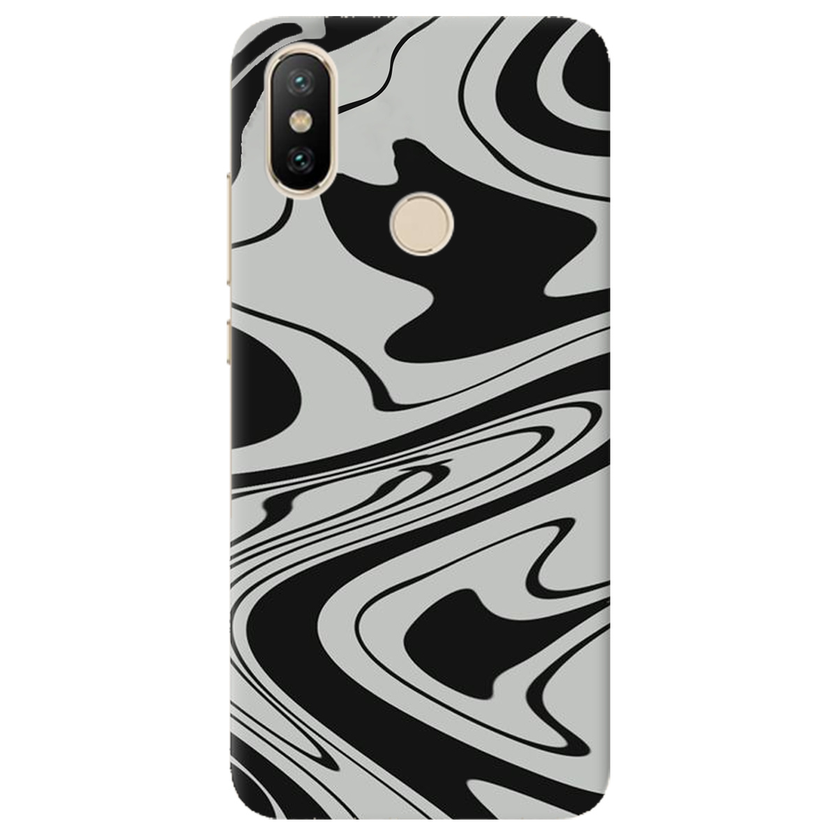 Чохол для Xiaomi Mi A2 Mi 6X Чорна енергія - фото 1 - Чохли для телефонів