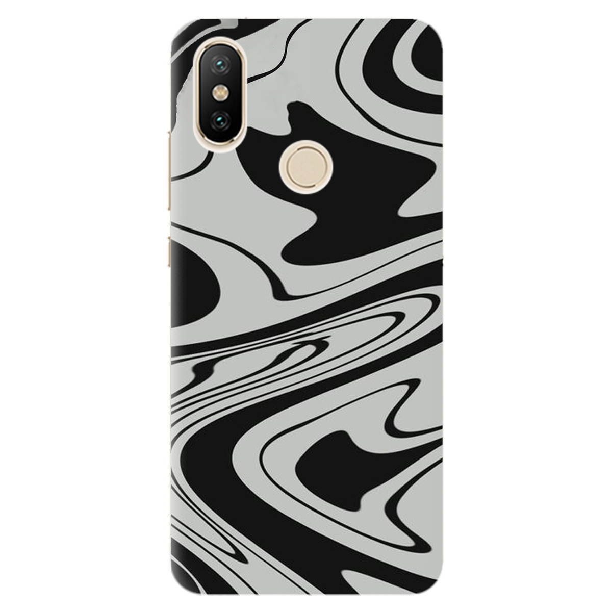 Чехол для Xiaomi Mi A2 Lite Чорна енергія - фото 1 - Чехлы для телефонов