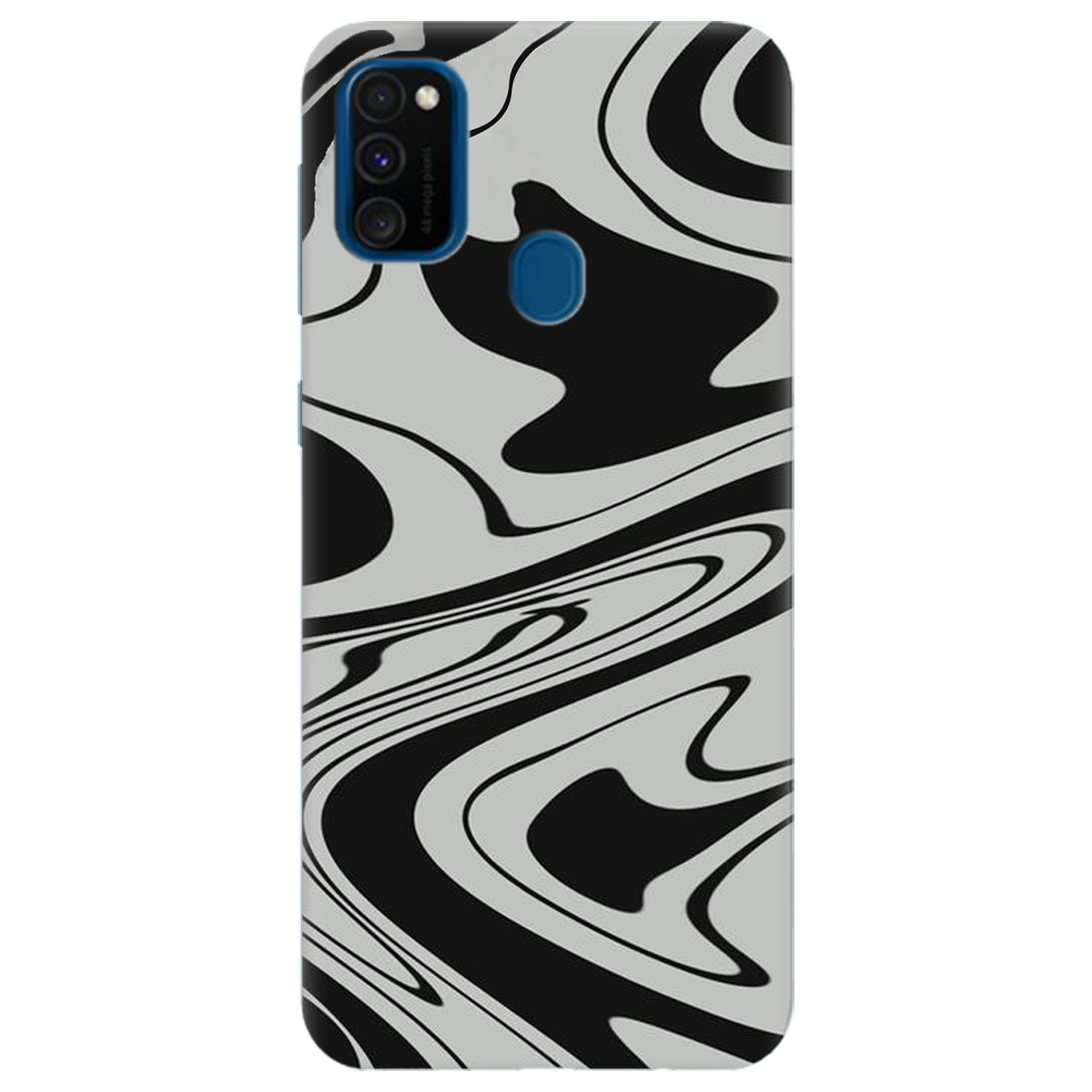 Чохол для Samsung Galaxy M30s Чорна енергія - фото 1 - Чохли для телефонів