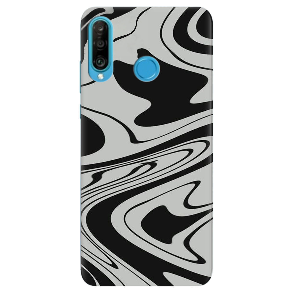 Чехол для Huawei P30 Lite Чорна енергія - фото 1 Чехол для Huawei P30 Lite Чорна енергія - фото 1 - Чехлы для телефонов