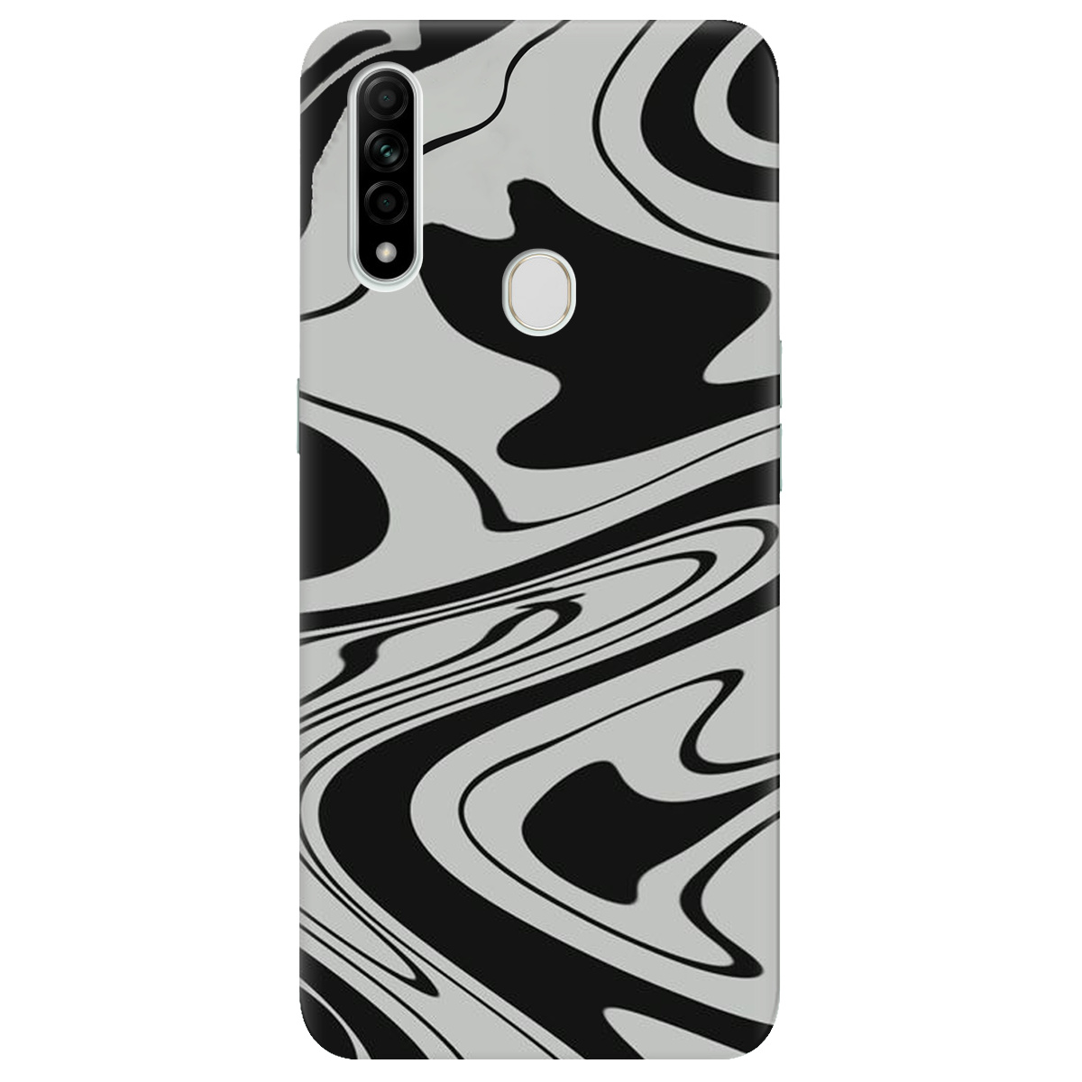 Чохол для Oppo A31 Чорна енергія - фото 1 - Чохли для телефонів