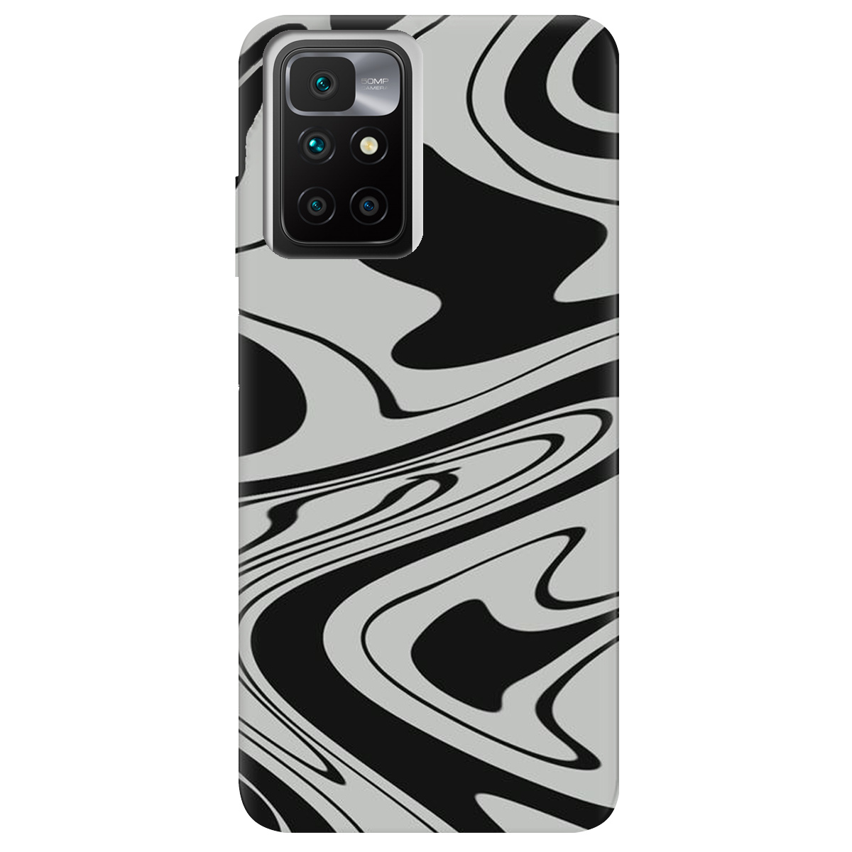 Чохол для Xiaomi Redmi 10 Чорна енергія - фото 1 - Чохли для телефонів