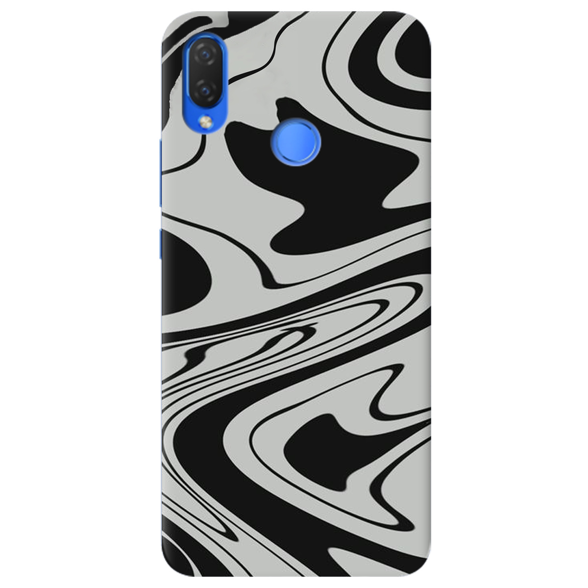 Чехол для Huawei P Smart Plus Чорна енергія - фото 1 - Чехлы для телефонов