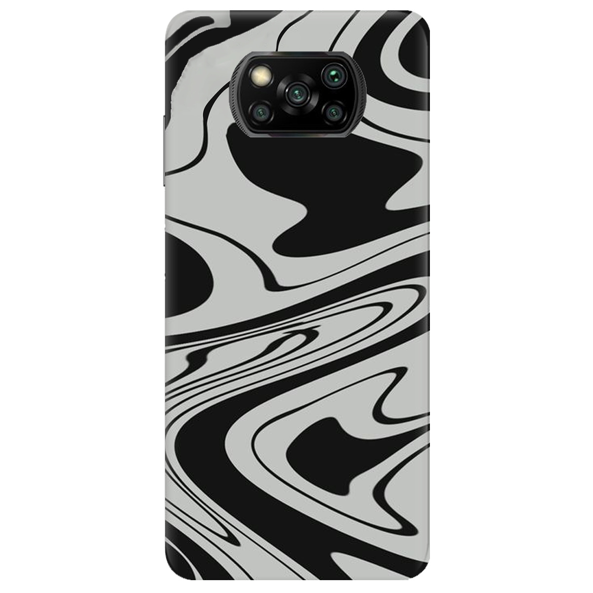 Чохол для Xiaomi Poco X3 Pro Чорна енергія - фото 1 - Чохли для телефонів