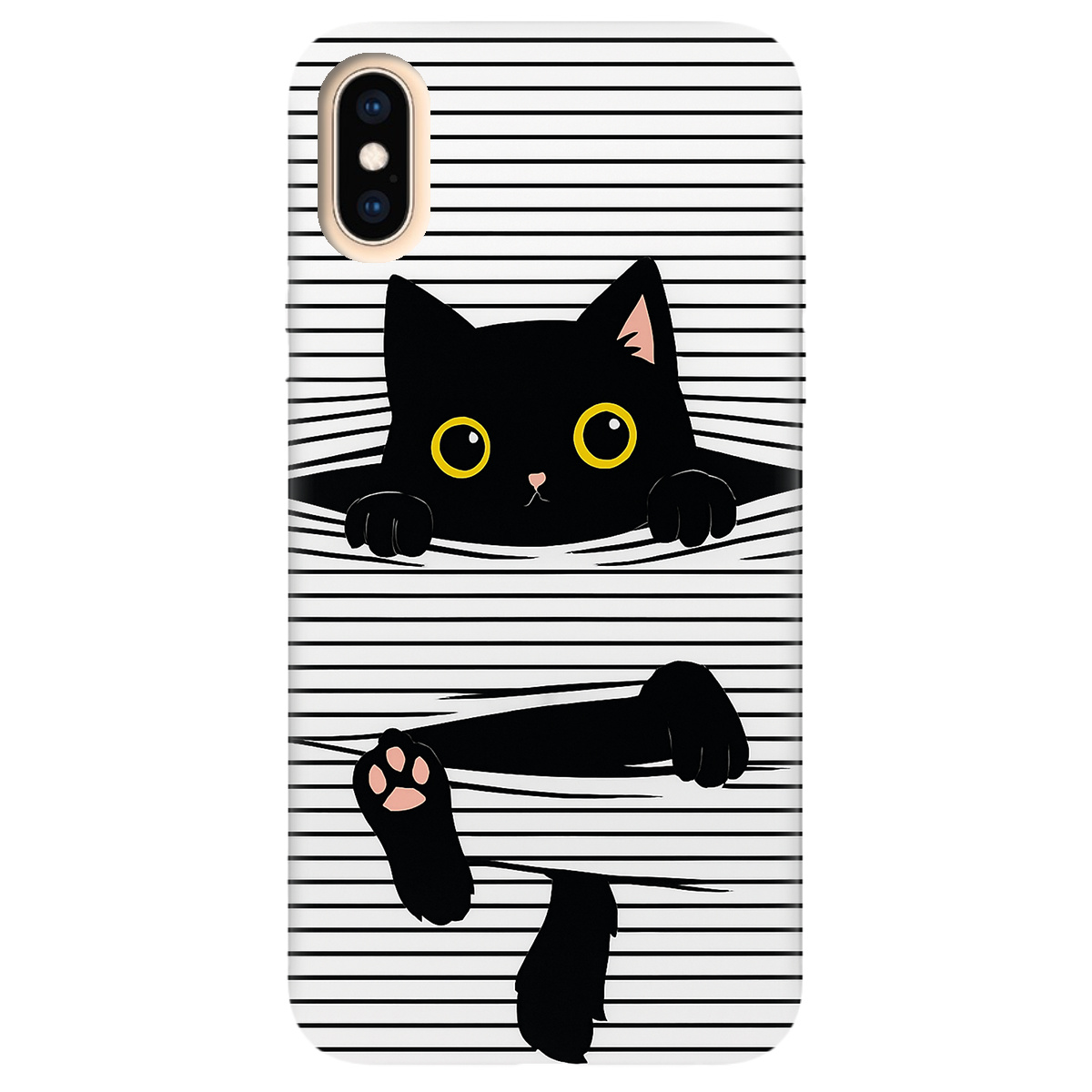 Чохол для Apple iPhone X Котопастка - фото 1 - Чохли для телефонів