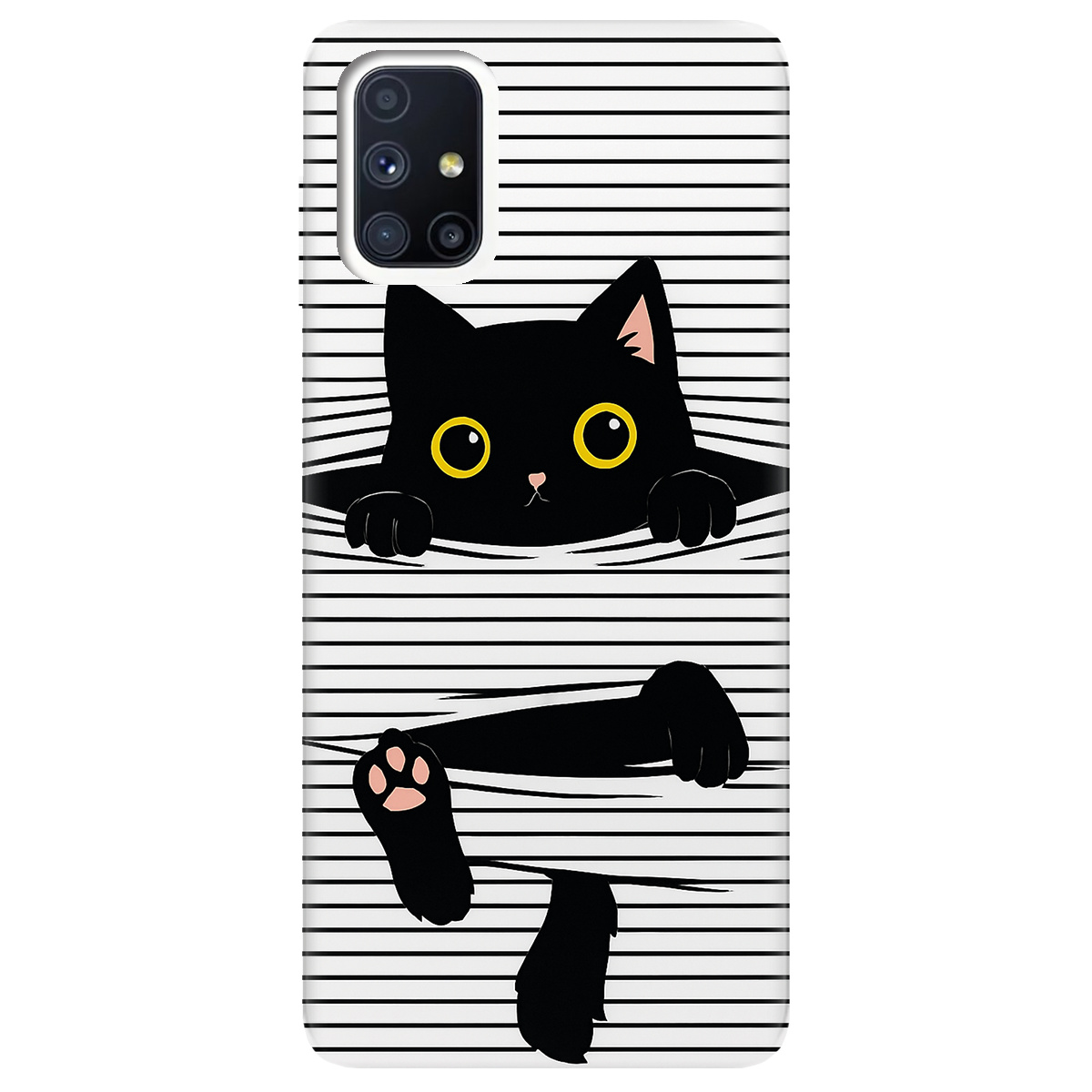 Чехол для Samsung Galaxy M51 Котопастка - фото 1 - Чехлы для телефонов