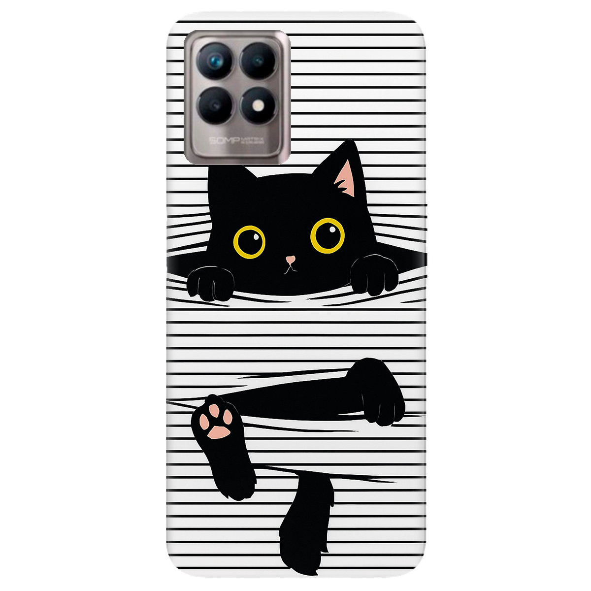 Чехол для Realme 8i Котопастка - фото 1 - Чехлы для телефонов