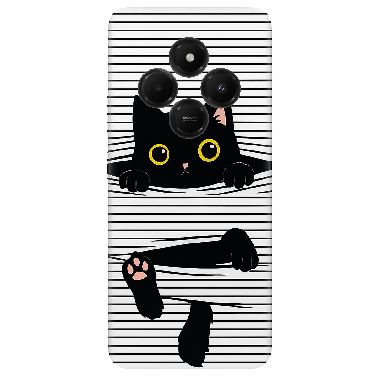 Чохол для Xiaomi Poco C75 Котопастка - фото 1 Чохол для Xiaomi Poco C75 Котопастка - фото 1 - Чохли для телефонів