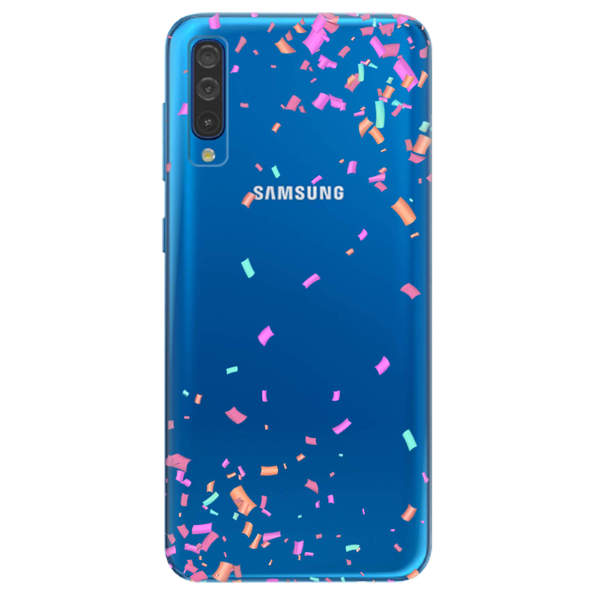 Чохол для Samsung Galaxy A50 Святкове конфеті - фото 1 - Чохли для телефонів