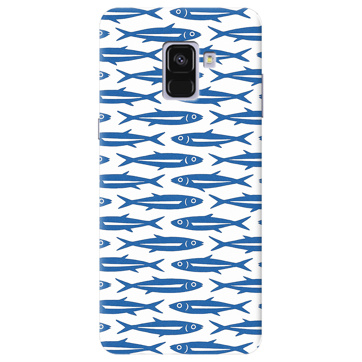 Чехол для Samsung Galaxy A8 Plus 2018 Сардини - фото 1 Чехол для Samsung Galaxy A8 Plus 2018 Сардини - фото 1 - Чехлы для телефонов