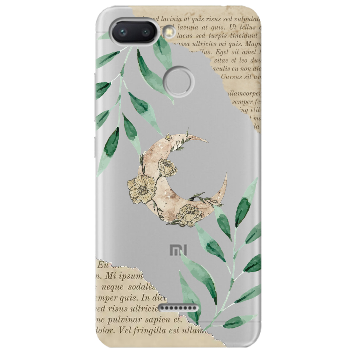 Чехол для Xiaomi Redmi 6 Місячні сторінки - фото 1 - Чехлы для телефонов