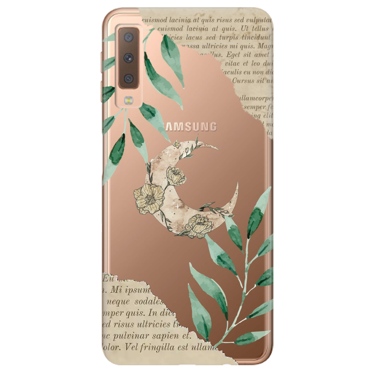 Чехол для Samsung Galaxy A7 2018 Місячні сторінки - фото 1 - Чехлы для телефонов