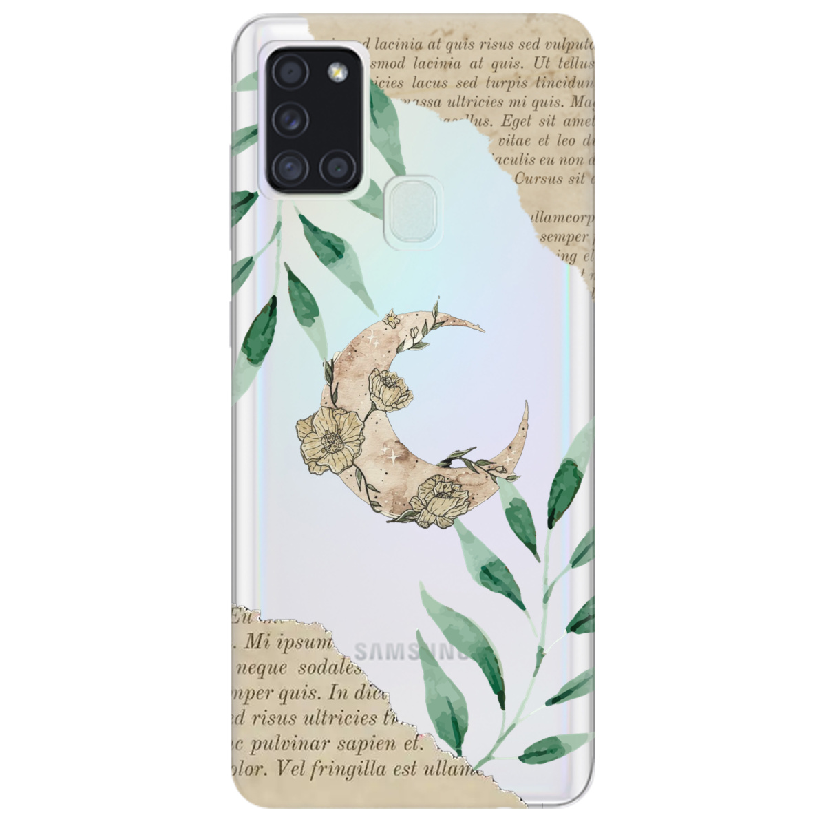 Чохол для Samsung Galaxy A21s Місячні сторінки - фото 1 - Чохли для телефонів