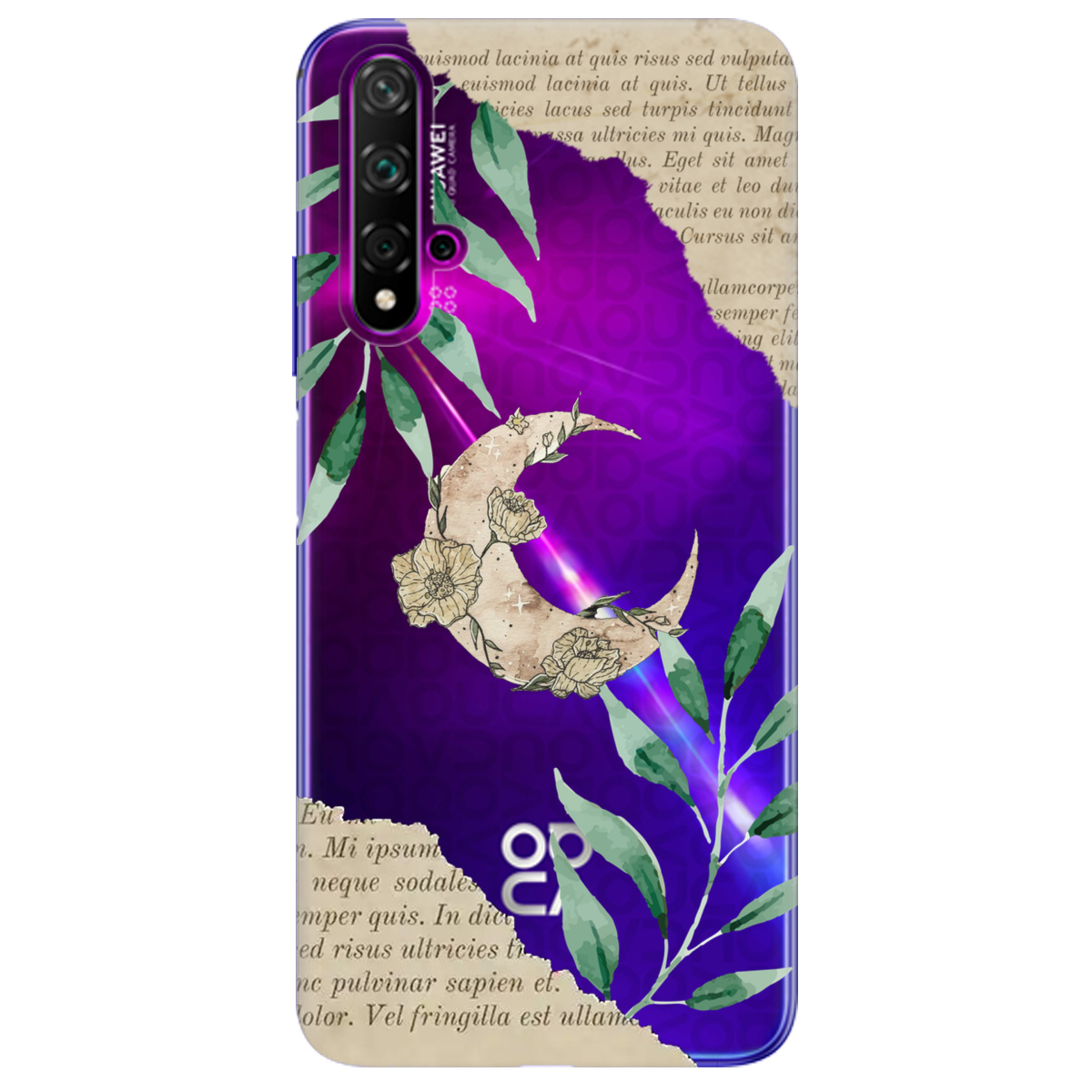 Чохол для Huawei Nova 5T Місячні сторінки - фото 1 - Чохли для телефонів