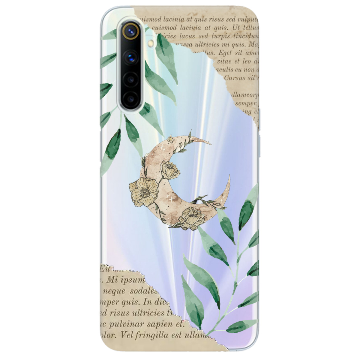 Чохол для Realme 6 Місячні сторінки - фото 1 - Чохли для телефонів