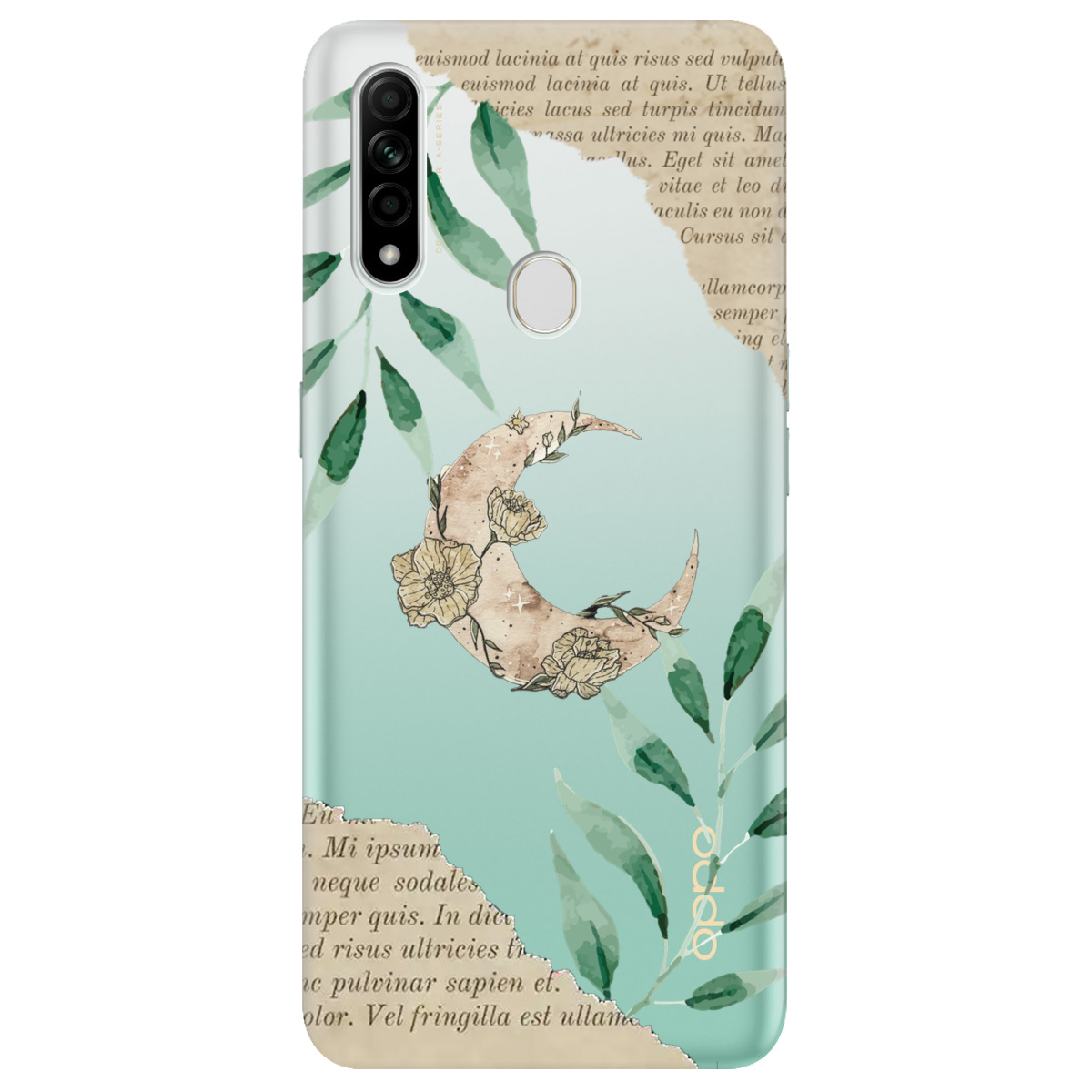 Чехол для Oppo A31 Місячні сторінки - фото 1 - Чехлы для телефонов