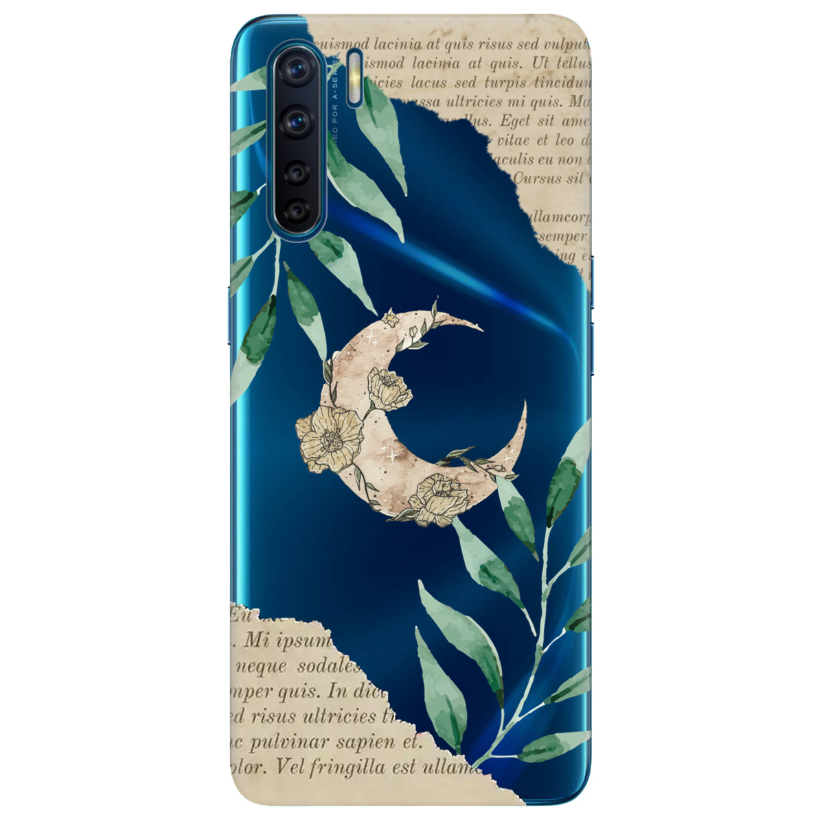 Чехол для Oppo A91 Місячні сторінки - фото 1 - Чехлы для телефонов