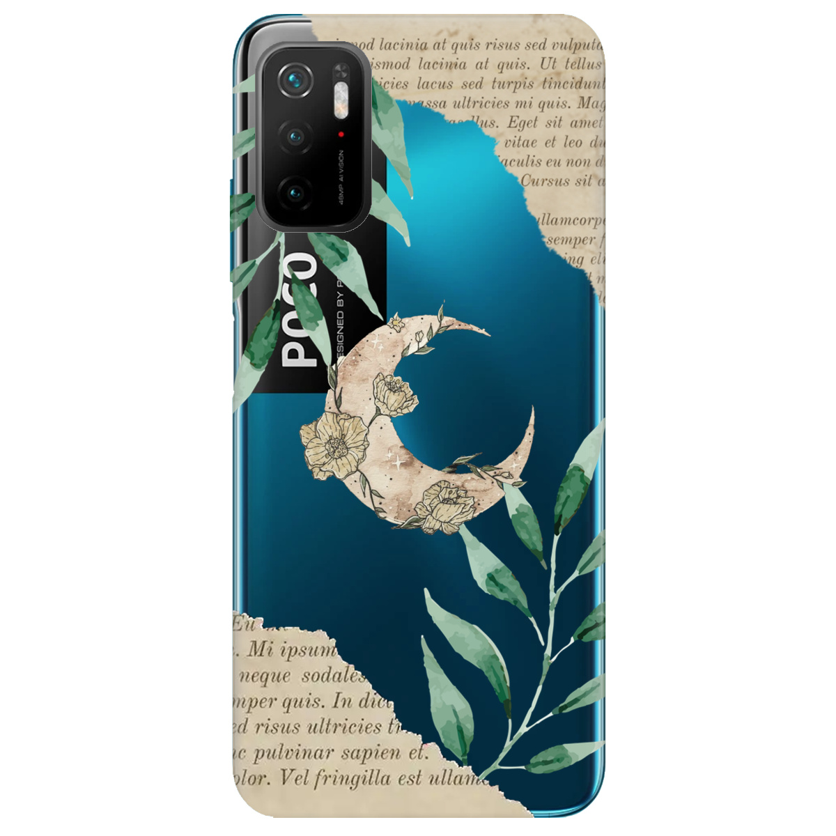 Чехол для Xiaomi Redmi Note 10 5G Місячні сторінки - фото 1 - Чехлы для телефонов