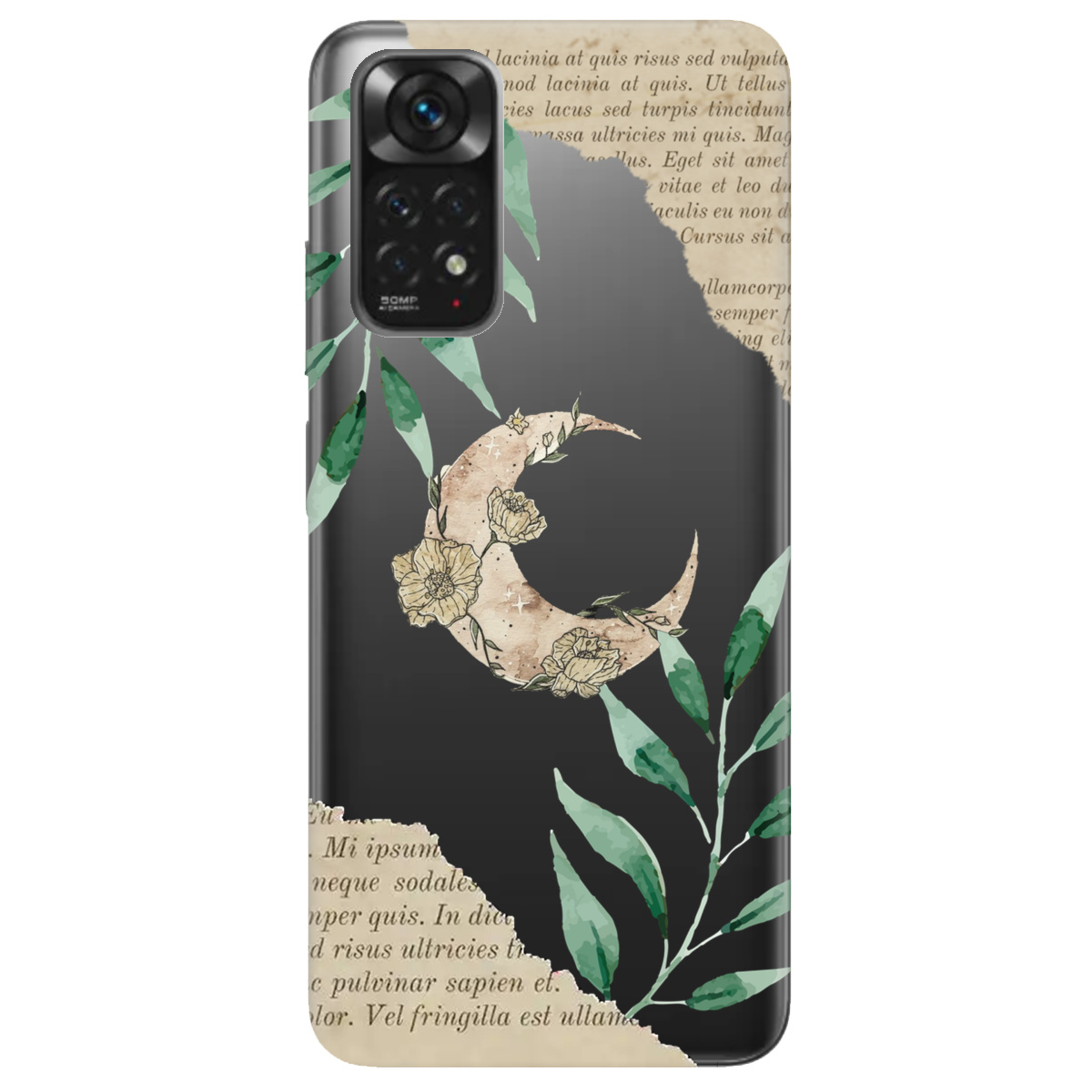 Чехол для Xiaomi Redmi Note 11s Місячні сторінки - фото 1 - Чехлы для телефонов