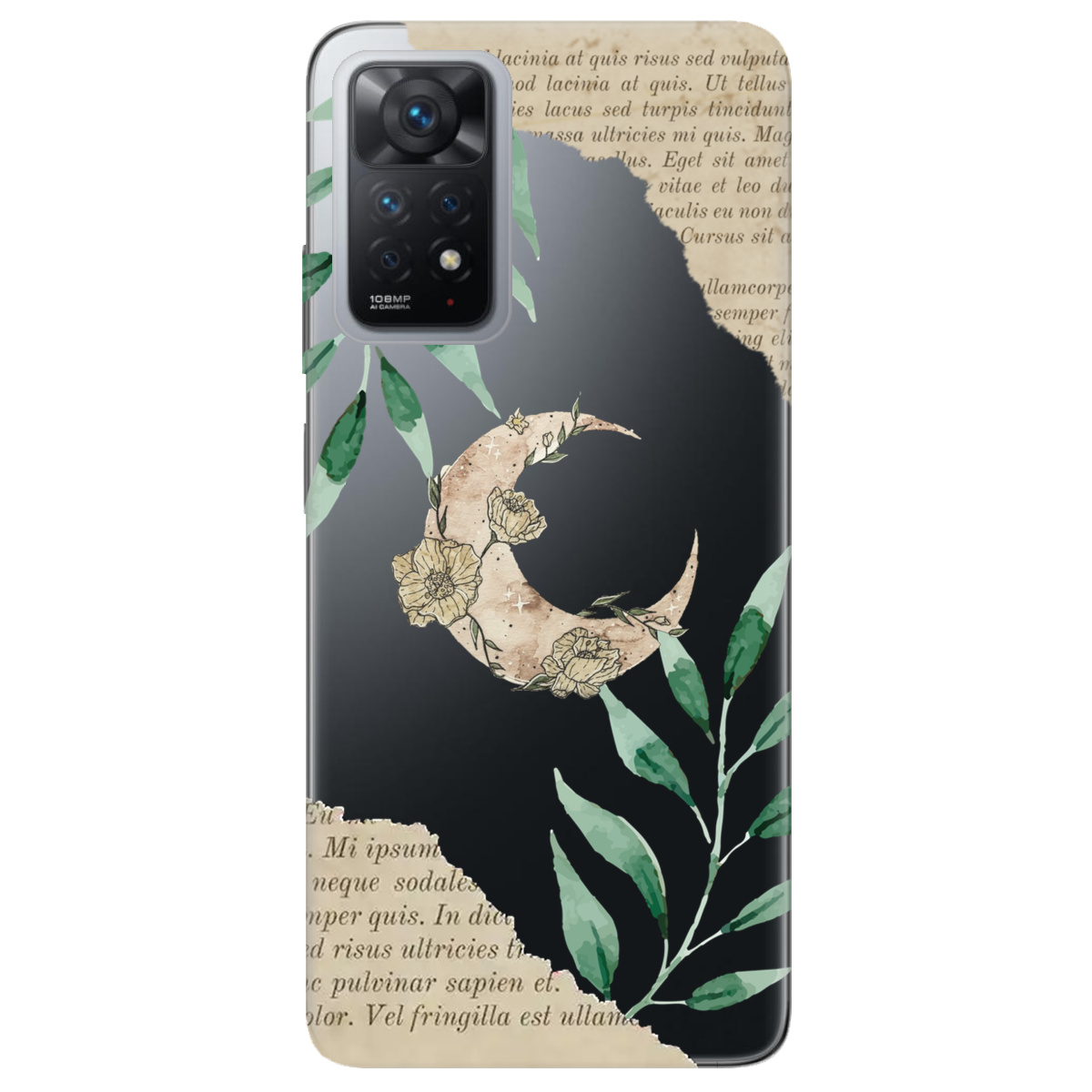 Чехол для Xiaomi Redmi Note 11 Pro Місячні сторінки - фото 1 - Чехлы для телефонов