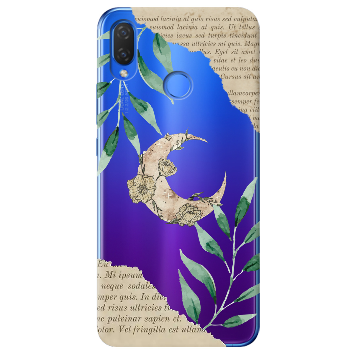 Чехол для Huawei P Smart Plus Місячні сторінки - фото 1 - Чехлы для телефонов