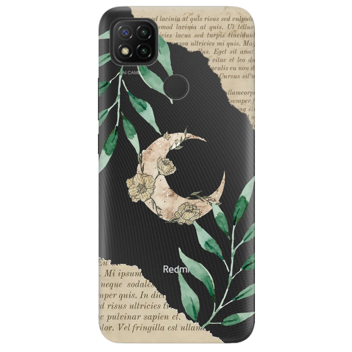 Чехол для Xiaomi Redmi 10A Місячні сторінки - фото 1 - Чехлы для телефонов