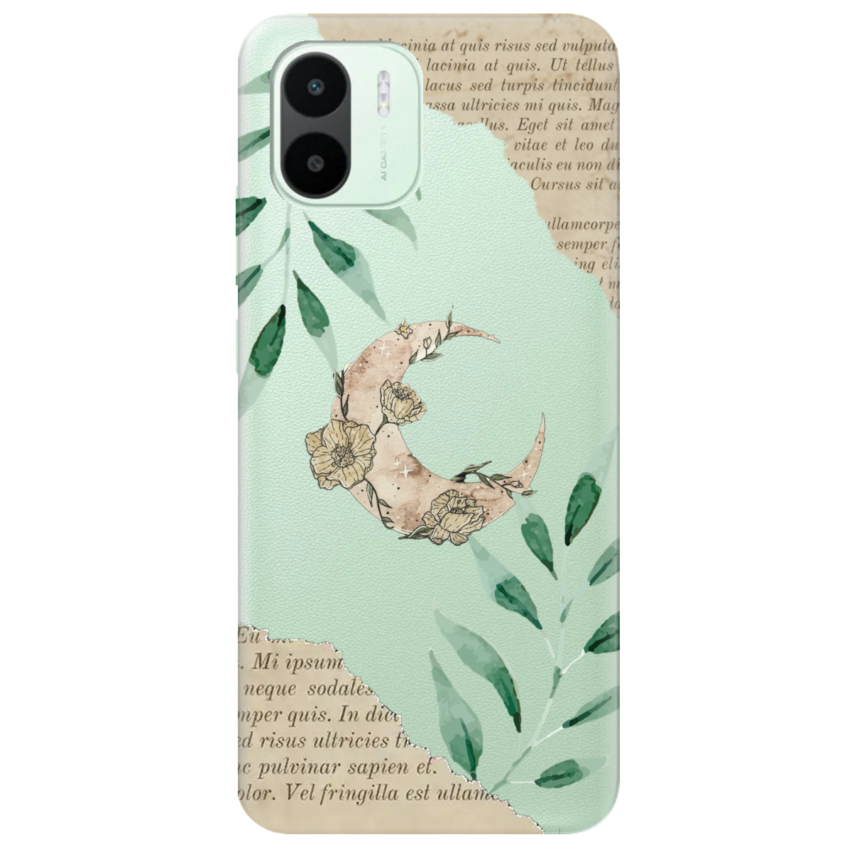 Чохол для Xiaomi Redmi A2 Місячні сторінки - фото 1 Чохол для Xiaomi Redmi A2 Місячні сторінки - фото 1 - Чохли для телефонів
