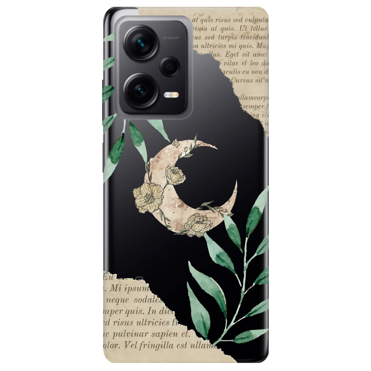 Чехол для Xiaomi Redmi Note 12 Pro + 5G Місячні сторінки - фото 1 Чехол для Xiaomi Redmi Note 12 Pro + 5G Місячні сторінки - фото 1 - Чехлы для телефонов