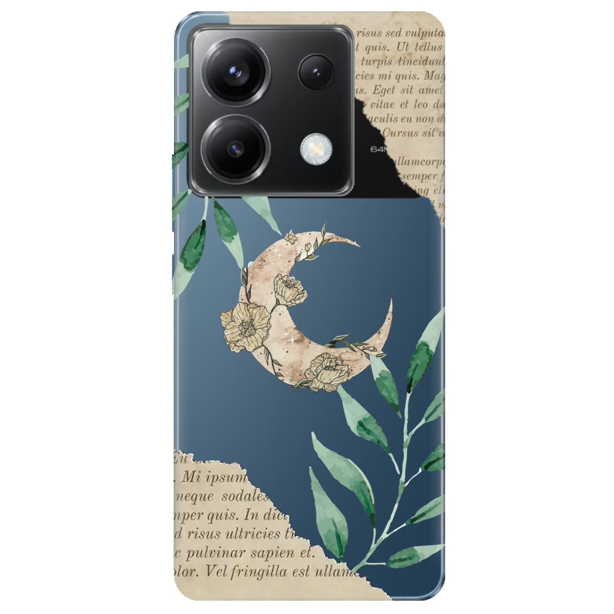 Чохол для Xiaomi Redmi Note 13 Pro 5G Місячні сторінки - фото 1 - Чохли для телефонів