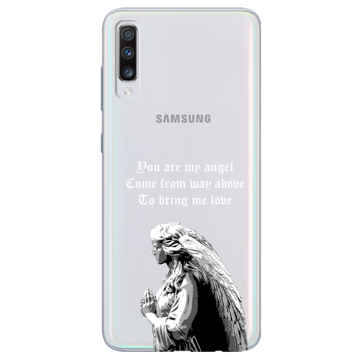 Чохол для Samsung Galaxy A70 Мій ангел - фото 1 - Чохли для телефонів