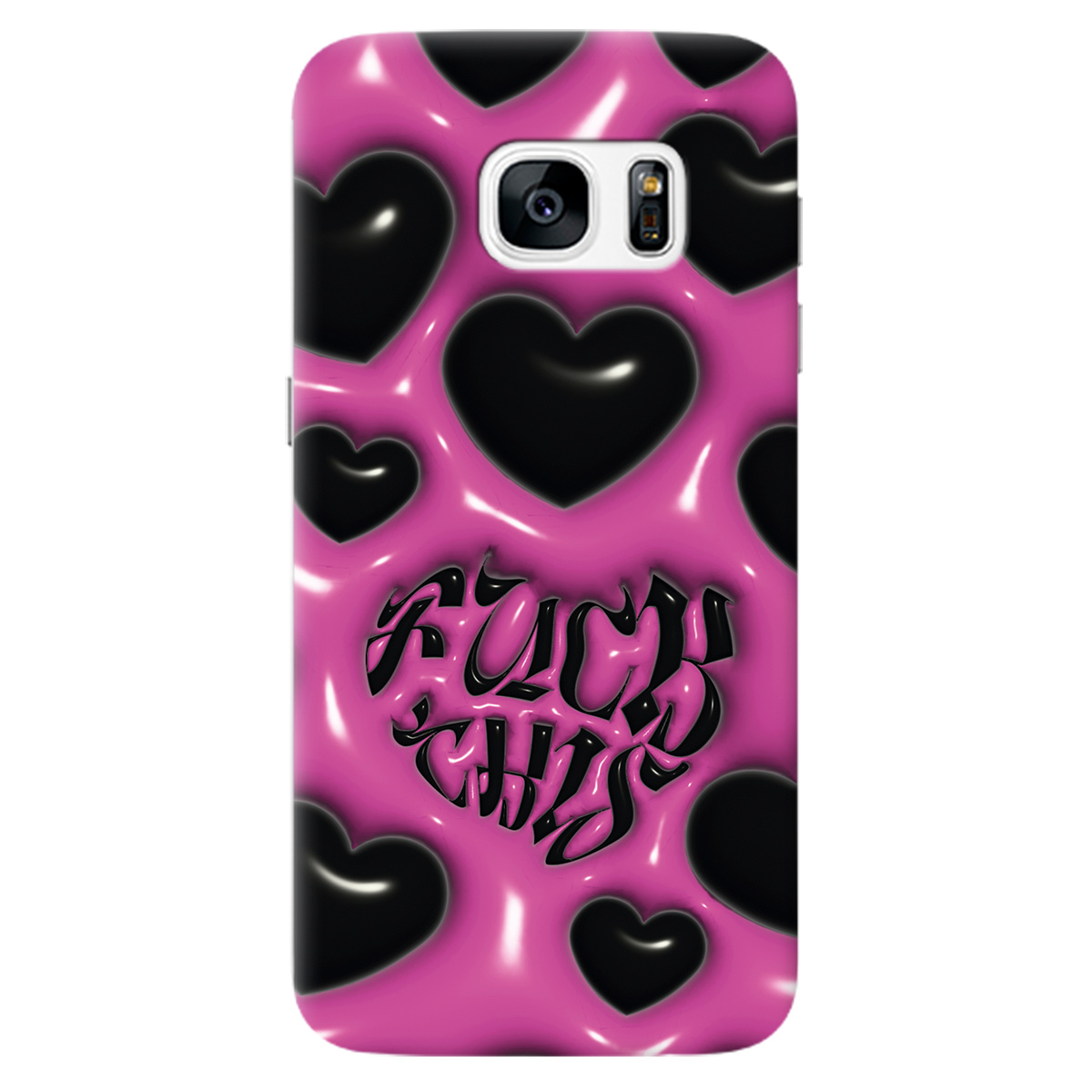 Чехол для Samsung Galaxy S7 Зухвалі серця - фото 1 Чехол для Samsung Galaxy S7 Зухвалі серця - фото 1 - Чехлы для телефонов