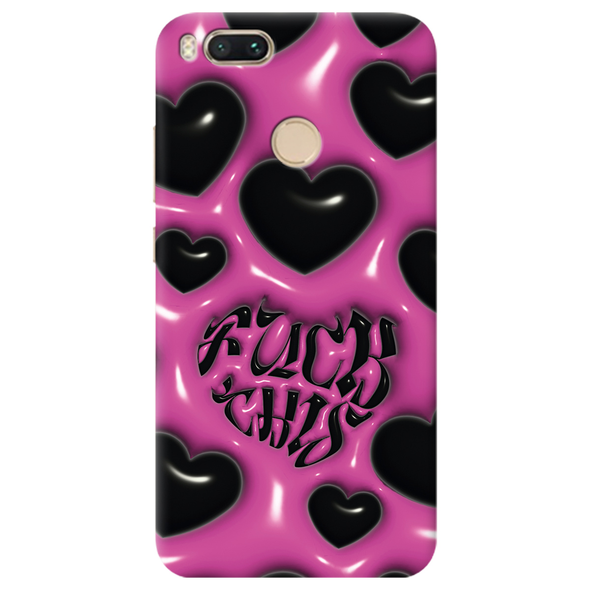 Чохол для Xiaomi Mi A1 Зухвалі серця - фото 1 - Чохли для телефонів