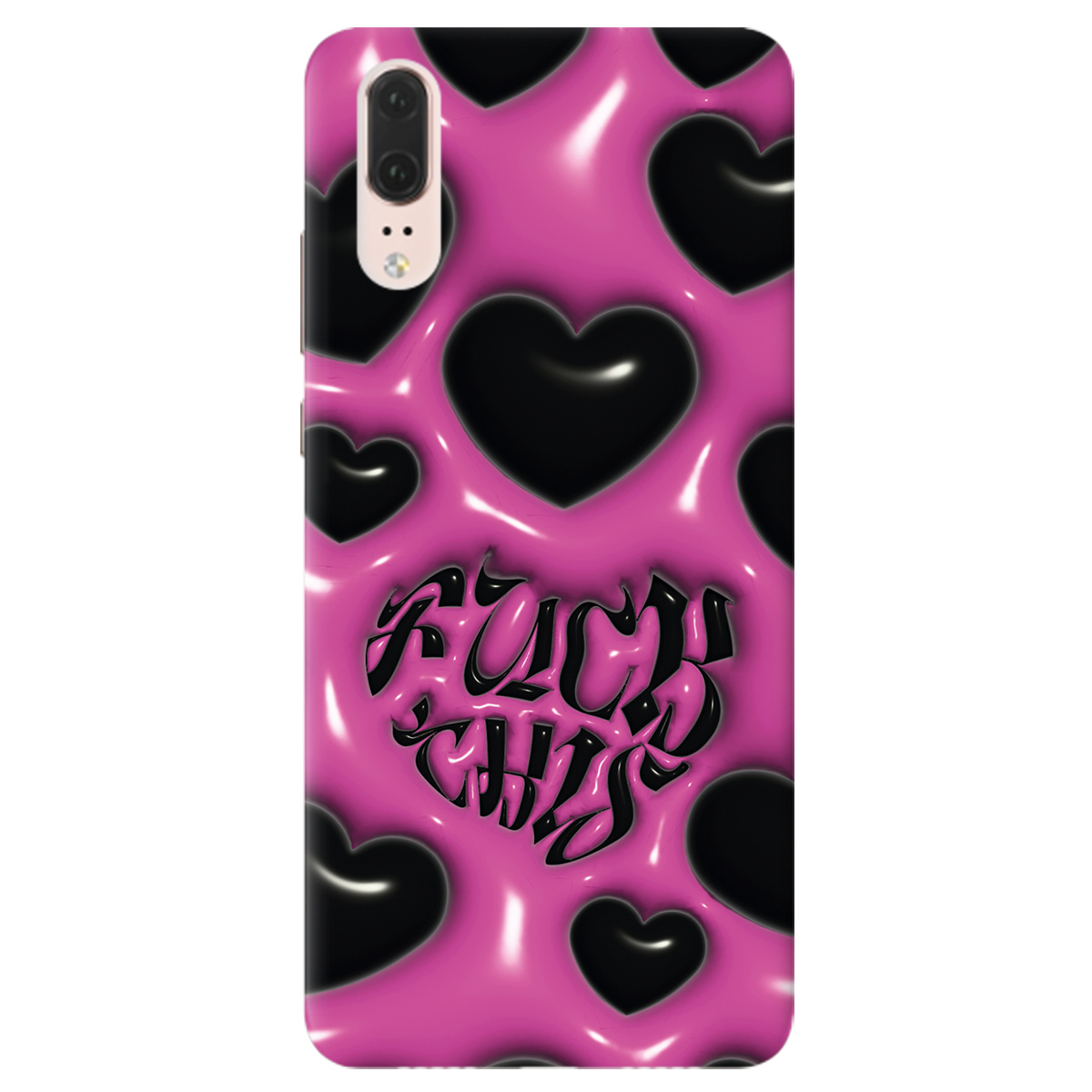 Чехол для Huawei P20 Зухвалі серця - фото 1 - Чехлы для телефонов