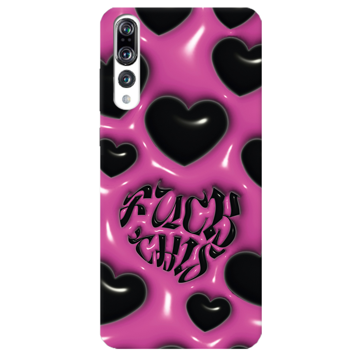 Чохол для Huawei P20 Pro Зухвалі серця - фото 1 - Чохли для телефонів