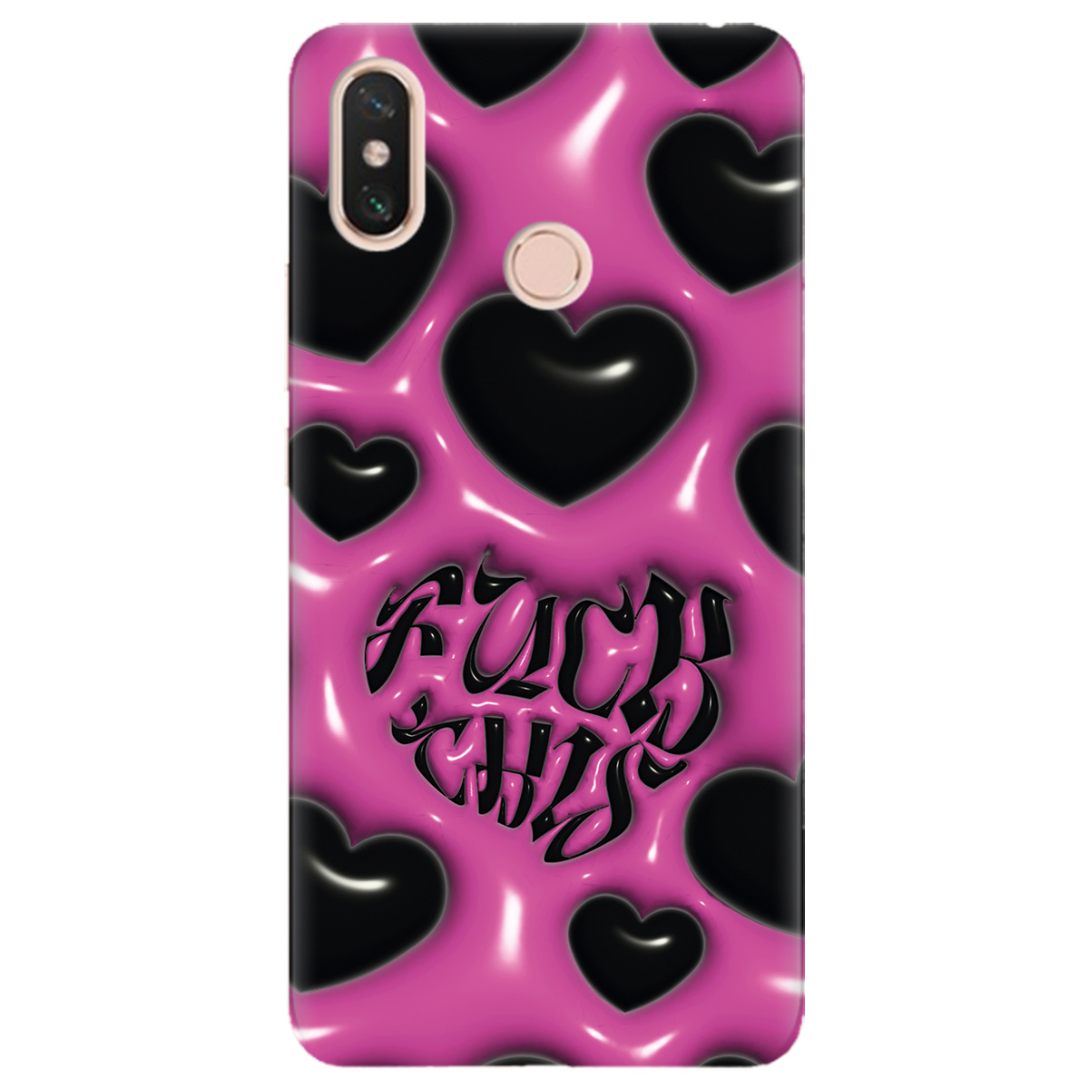 Чохол для Xiaomi Mi Max 3 Зухвалі серця - фото 1 - Чохли для телефонів