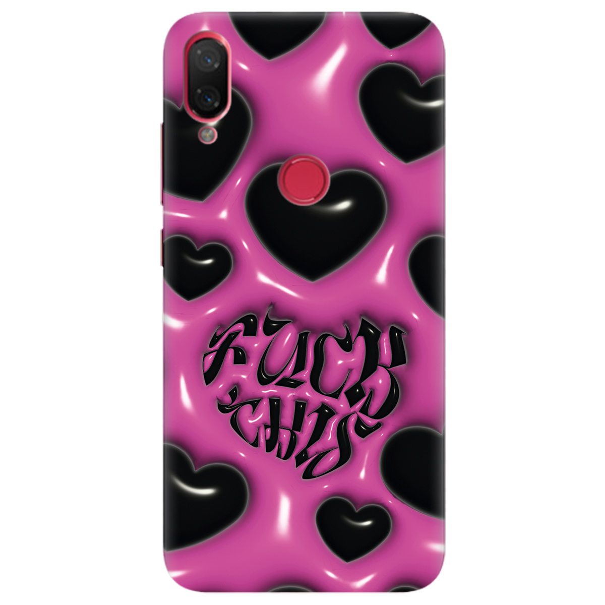 Чохол для Xiaomi Mi Play Зухвалі серця - фото 1 - Чохли для телефонів
